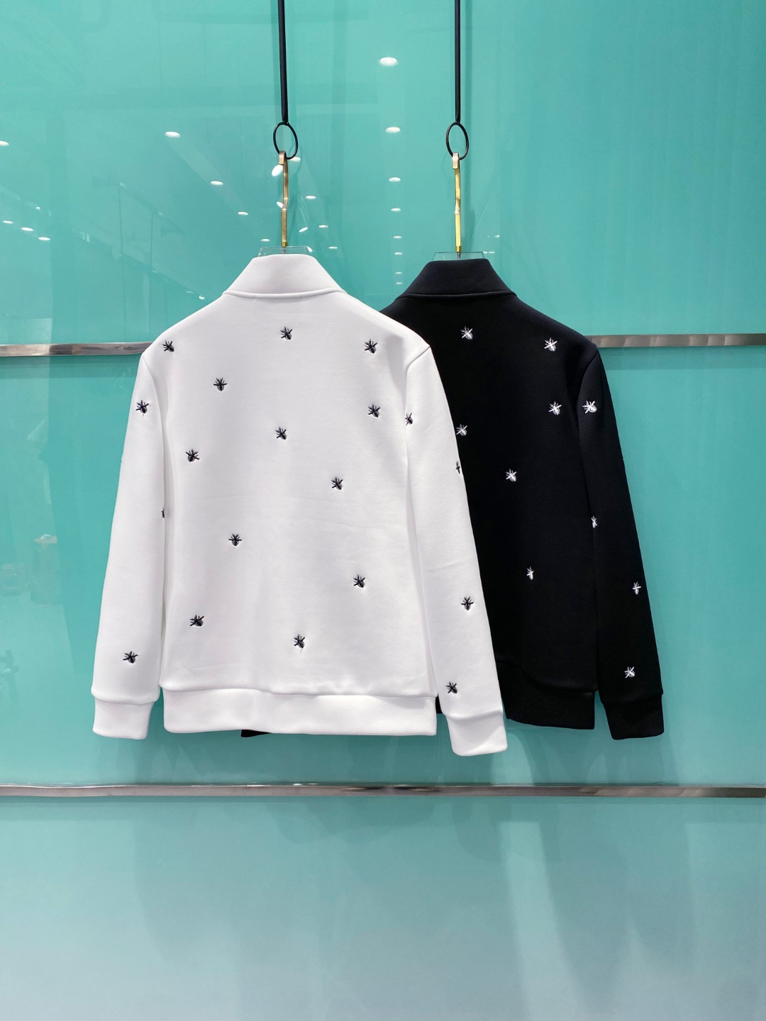 迪奥 2025秋冬最新爆款夹克外套 面料精选高支高密双股空气层长绒棉 手感超级舒服 logo精选全进口环