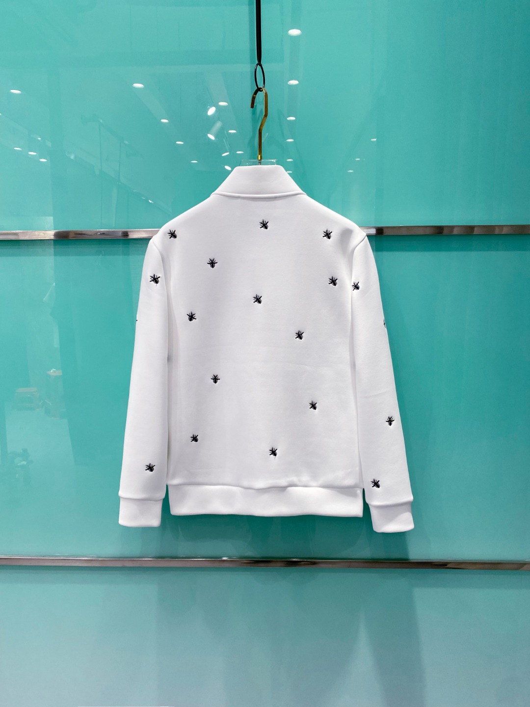 迪奥 2025秋冬最新爆款夹克外套 面料精选高支高密双股空气层长绒棉 手感超级舒服 logo精选全进口环