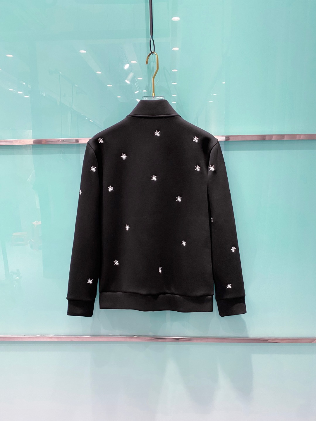 迪奥 2025秋冬最新爆款夹克外套 面料精选高支高密双股空气层长绒棉 手感超级舒服 logo精选全进口环