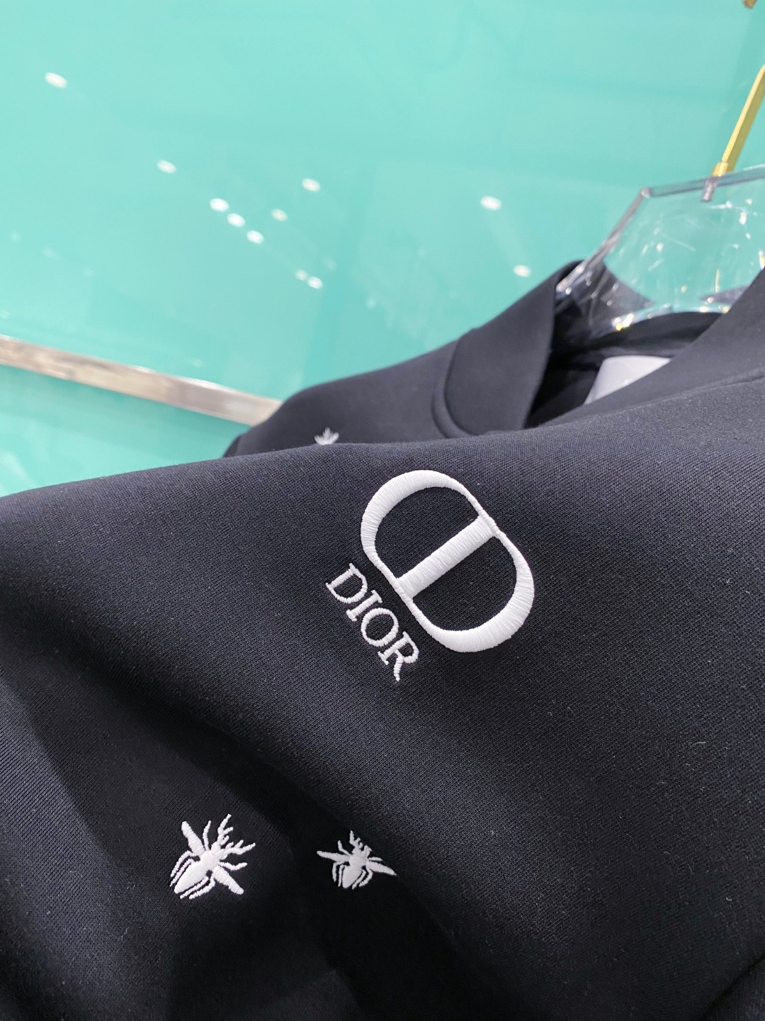 迪奥 2025秋冬最新爆款夹克外套 面料精选高支高密双股空气层长绒棉 手感超级舒服 logo精选全进口环