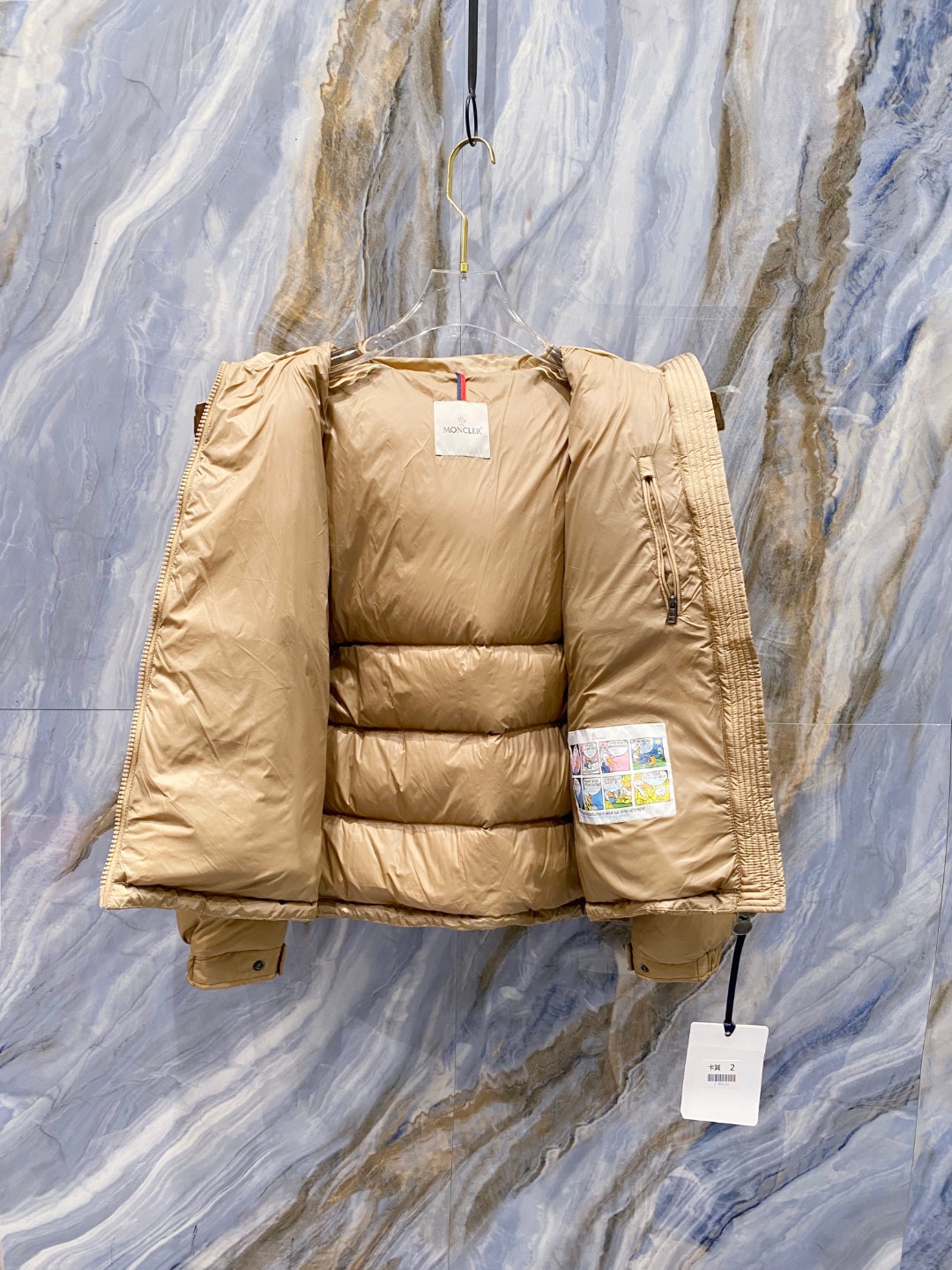 特级羽绒⬆️Moncler王牌经典,2025全新上市.Maya(全新科技尼龙)男士哑光短款羽绒夹克外套.