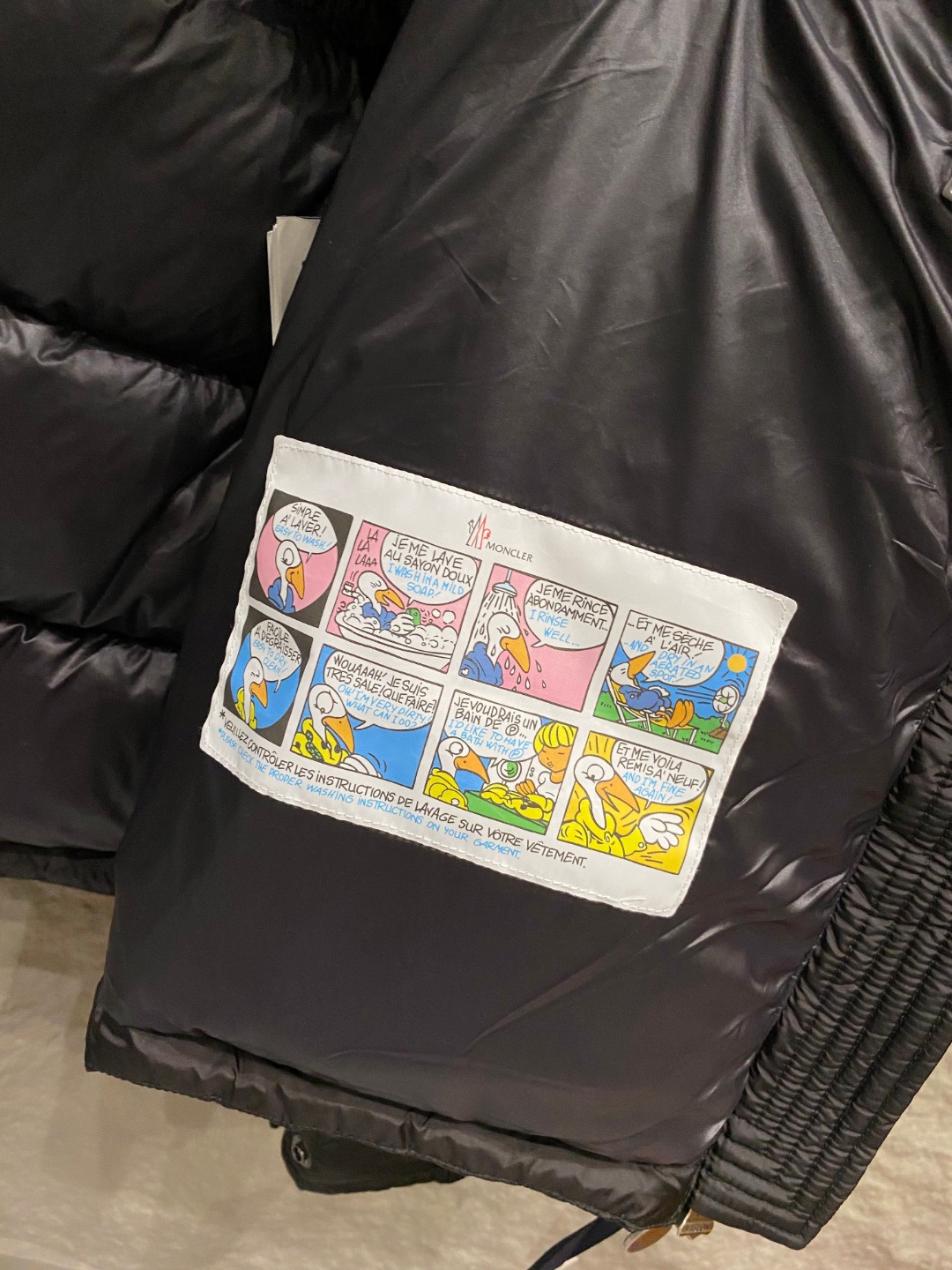 特级羽绒⬆️Moncler王牌经典,2025全新上市.Maya(全新科技尼龙)男士哑光短款羽绒夹克外套.