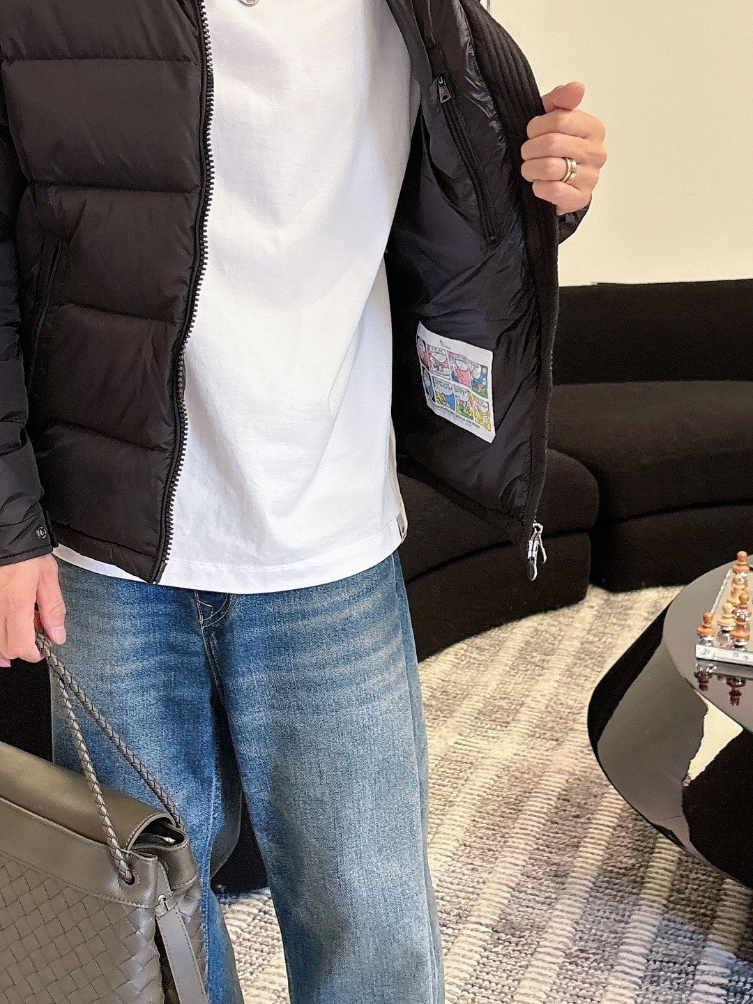 特级羽绒⬆️Moncler王牌经典,2025全新上市.Maya(全新科技尼龙)男士哑光短款羽绒夹克外套.