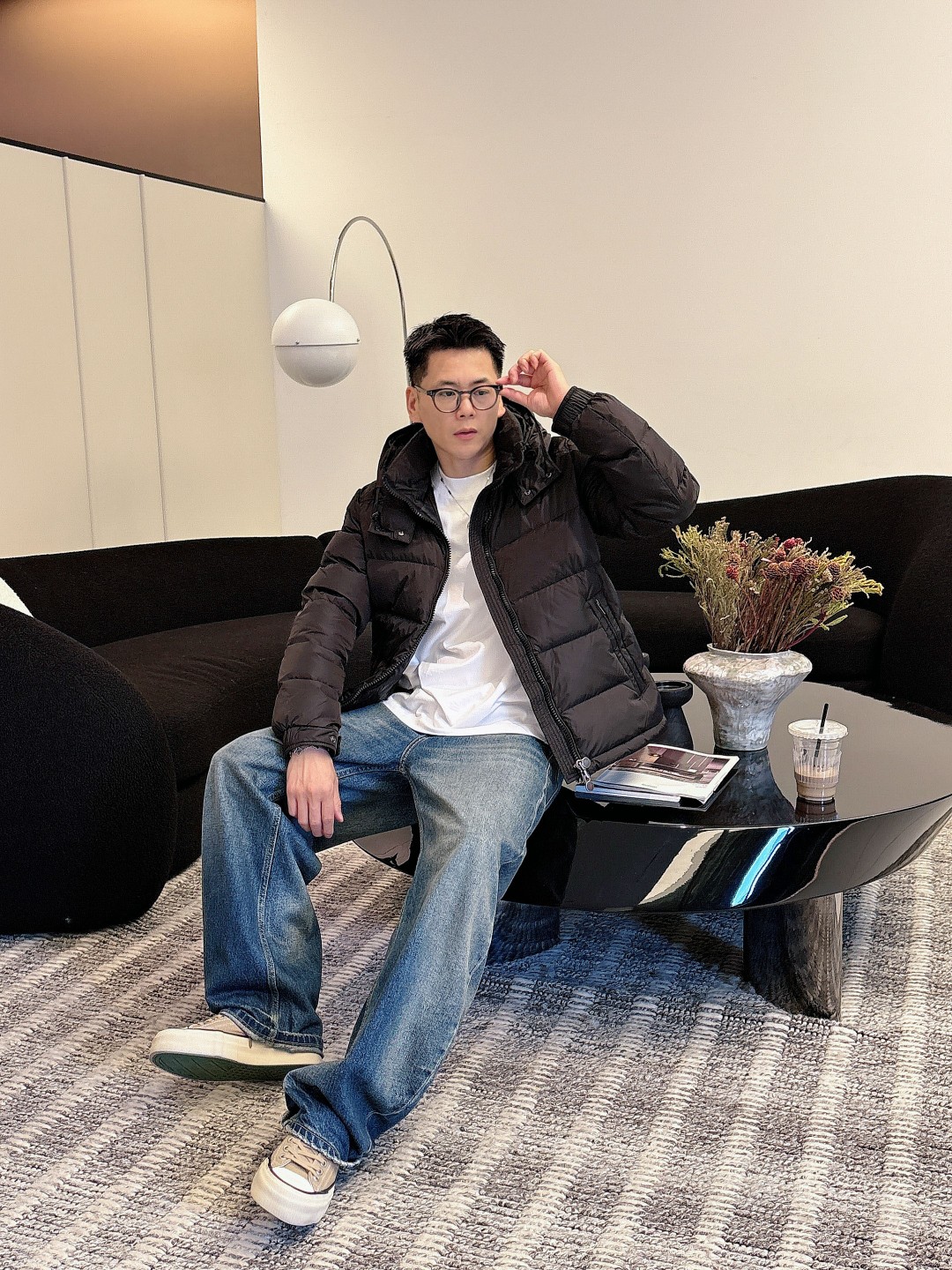 特级羽绒⬆️Moncler王牌经典,2025全新上市.Maya(全新科技尼龙)男士哑光短款羽绒夹克外套.