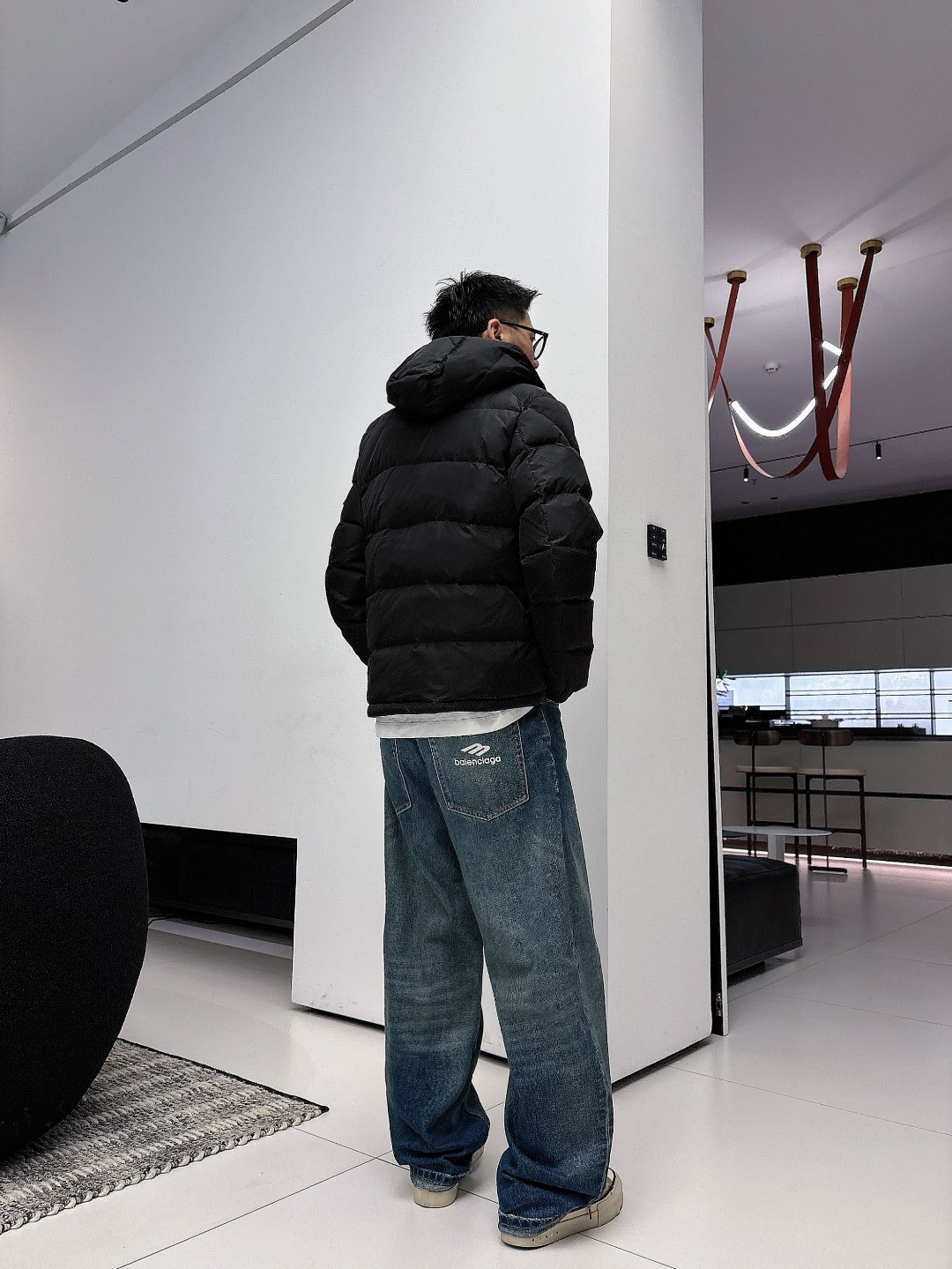 特级羽绒⬆️Moncler王牌经典,2025全新上市.Maya(全新科技尼龙)男士哑光短款羽绒夹克外套.