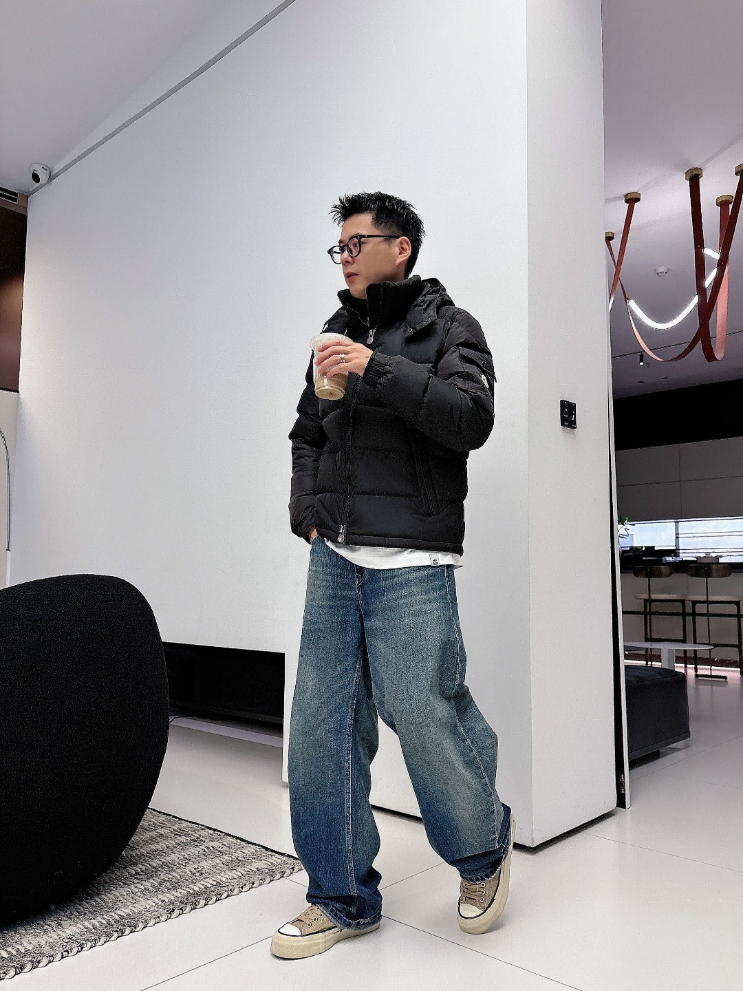 特级羽绒⬆️Moncler王牌经典,2025全新上市.Maya(全新科技尼龙)男士哑光短款羽绒夹克外套.