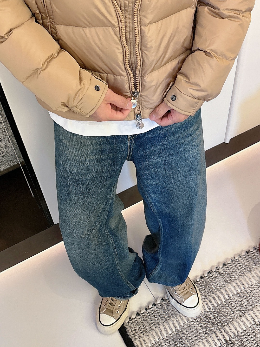 特级羽绒⬆️Moncler王牌经典,2025全新上市.Maya(全新科技尼龙)男士哑光短款羽绒夹克外套.