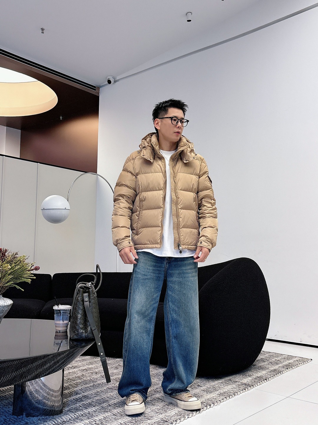 特级羽绒⬆️Moncler王牌经典,2025全新上市.Maya(全新科技尼龙)男士哑光短款羽绒夹克外套.