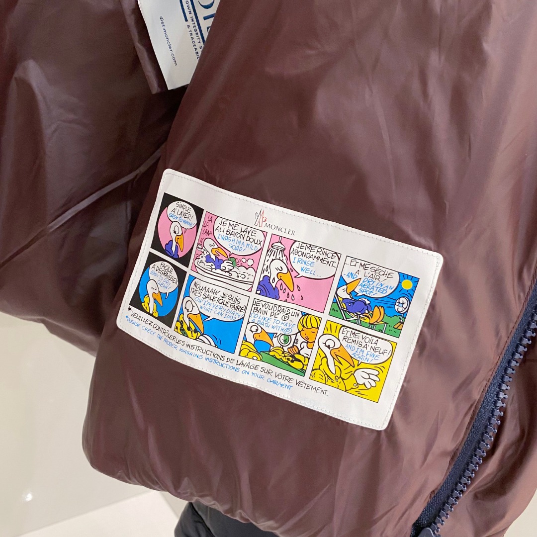 【鹅绒】Moncler 蒙口高端品鉴臻品！欧标90保暖白鹅绒填充男士羽绒服外套整体的造型设计依然传承了M