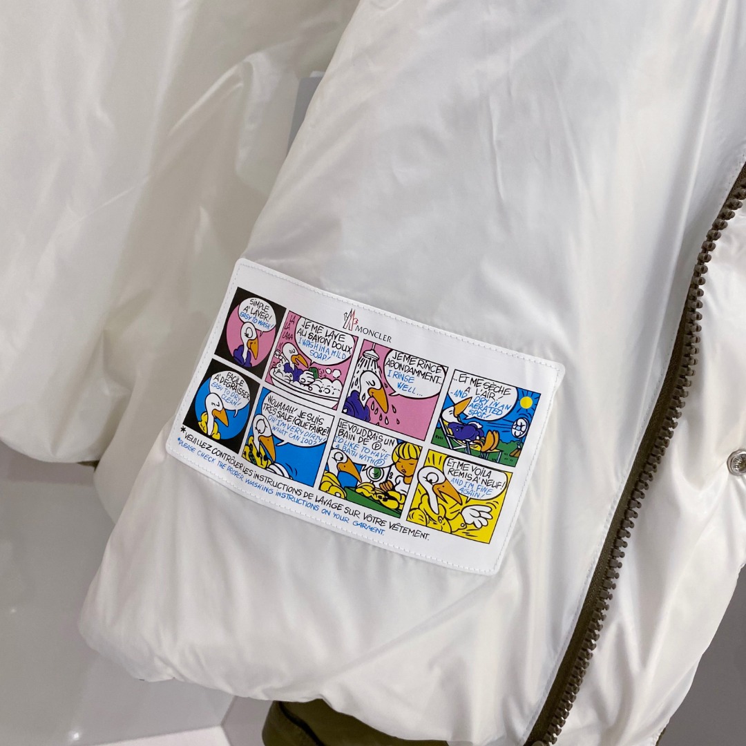 【鹅绒】Moncler 蒙口高端品鉴臻品！欧标90保暖白鹅绒填充男士羽绒服外套整体的造型设计依然传承了M