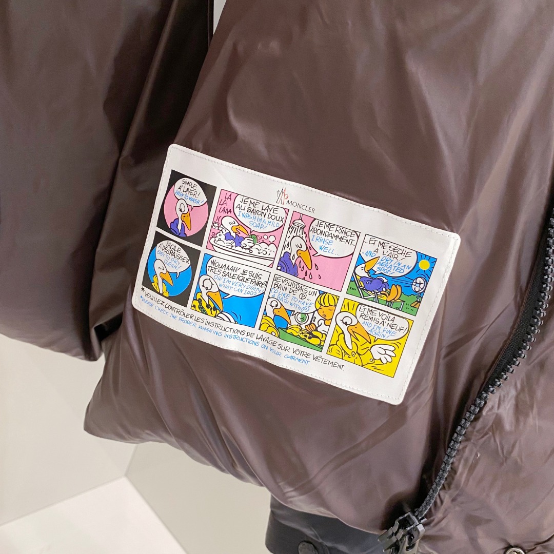 【鹅绒】Moncler 蒙口高端品鉴臻品！欧标90保暖白鹅绒填充男士羽绒服外套整体的造型设计依然传承了M