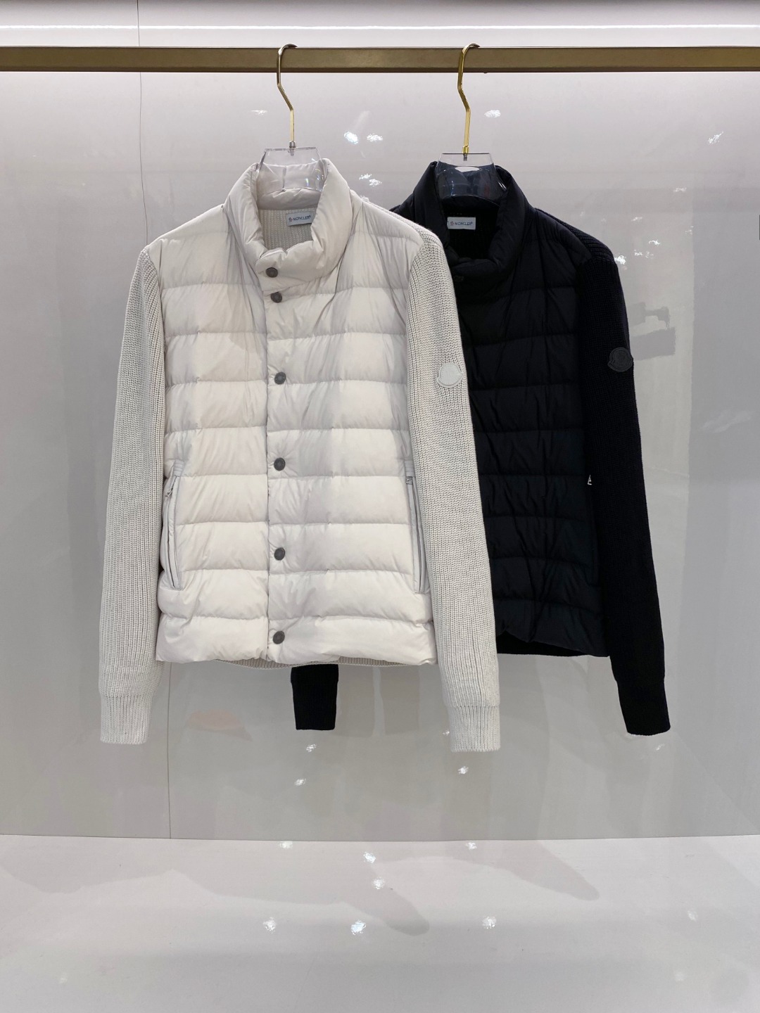 Moncler 蒙口 2025年秋冬新款羽绒服，针织拼接羽绒服采用新国标95白鸭绒，秋冬新品内搭神器！在
