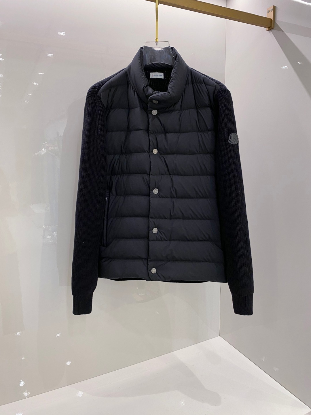 Moncler 蒙口 2025年秋冬新款羽绒服，针织拼接羽绒服采用新国标95白鸭绒，秋冬新品内搭神器！在