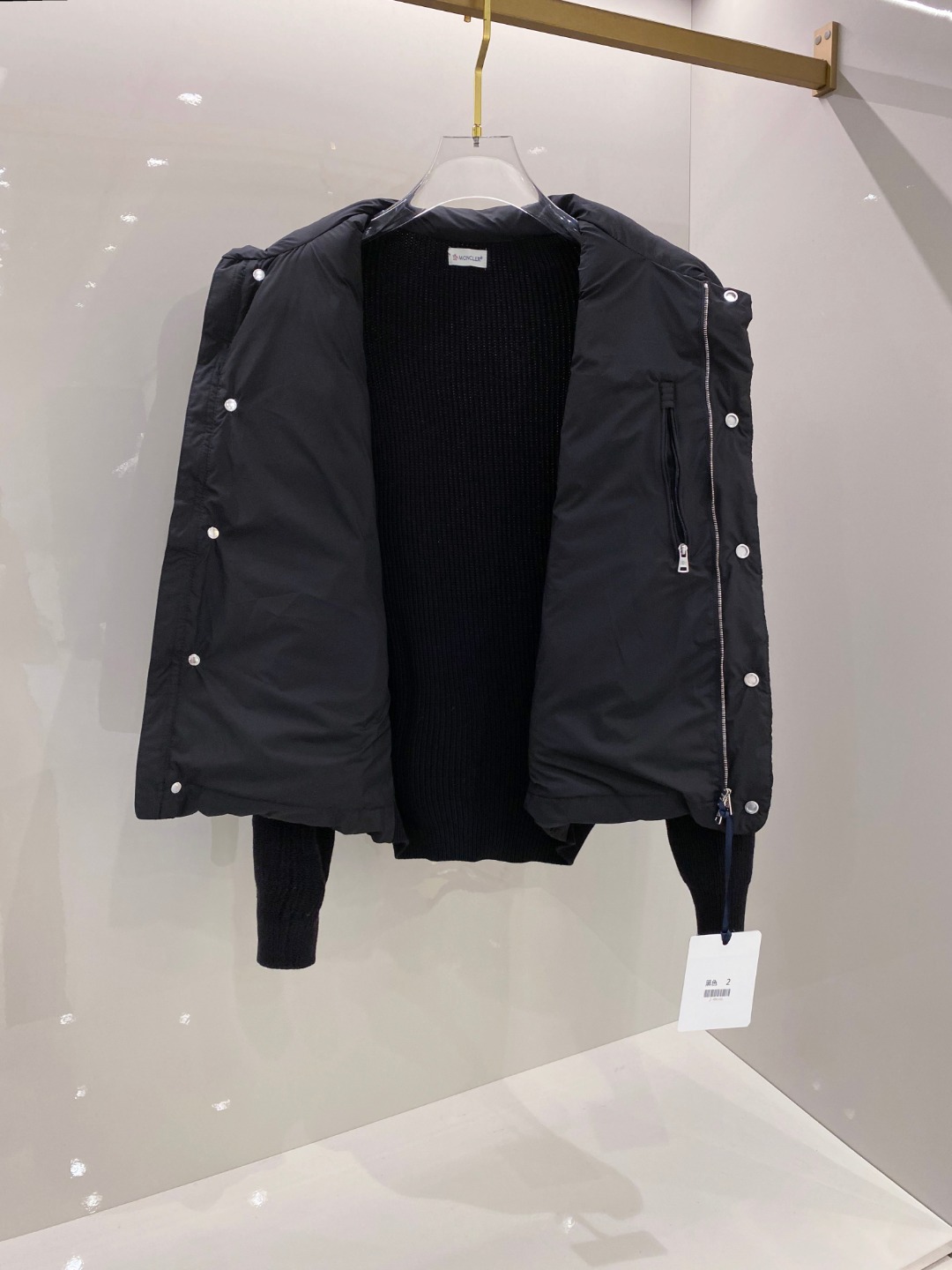 Moncler 蒙口 2025年秋冬新款羽绒服，针织拼接羽绒服采用新国标95白鸭绒，秋冬新品内搭神器！在