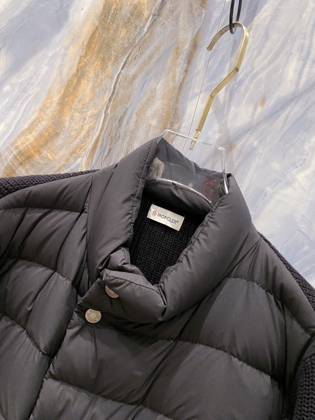 Moncler 蒙口 2025年秋冬新款羽绒服，针织拼接羽绒服采用新国标95白鸭绒，秋冬新品内搭神器！在