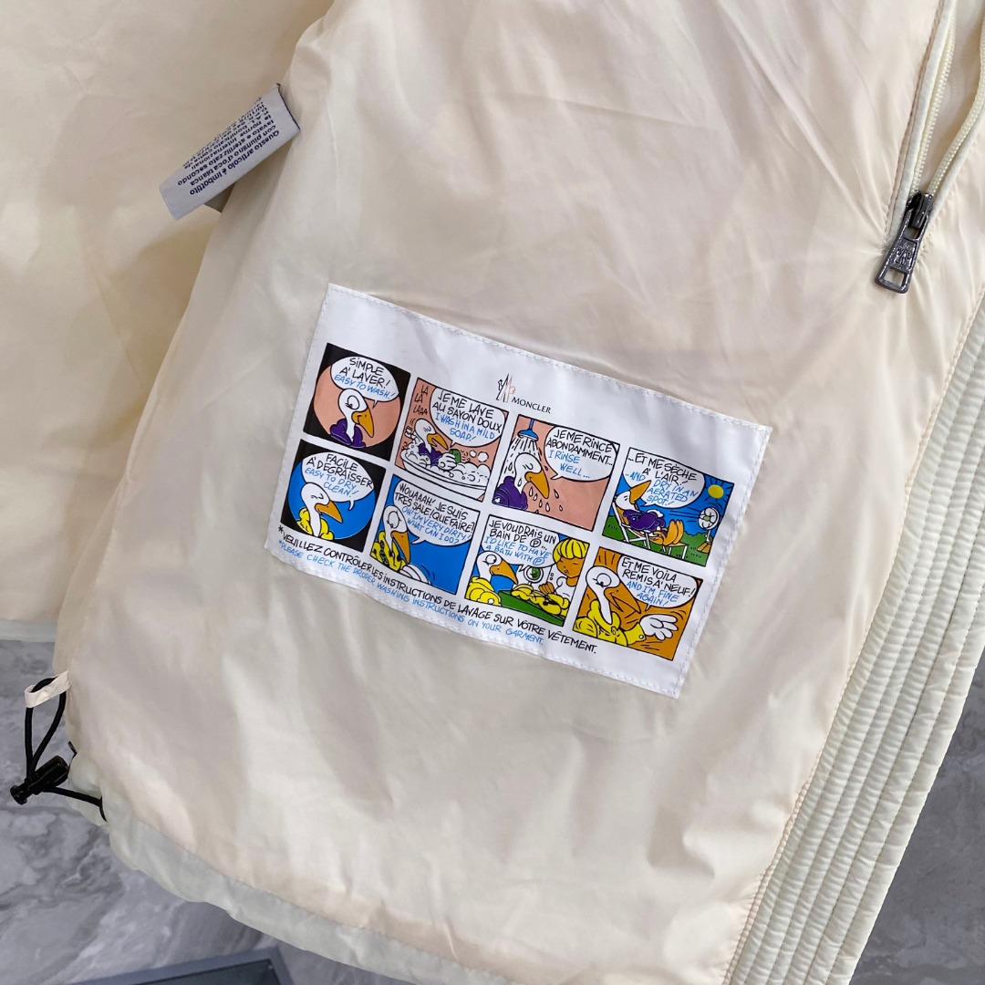 Moncler 蒙口🆕🆕🆕25年冬季新款羽绒马甲立领羽绒马甲，原版订制五金配件，采用顶级90白鸭绒超柔软