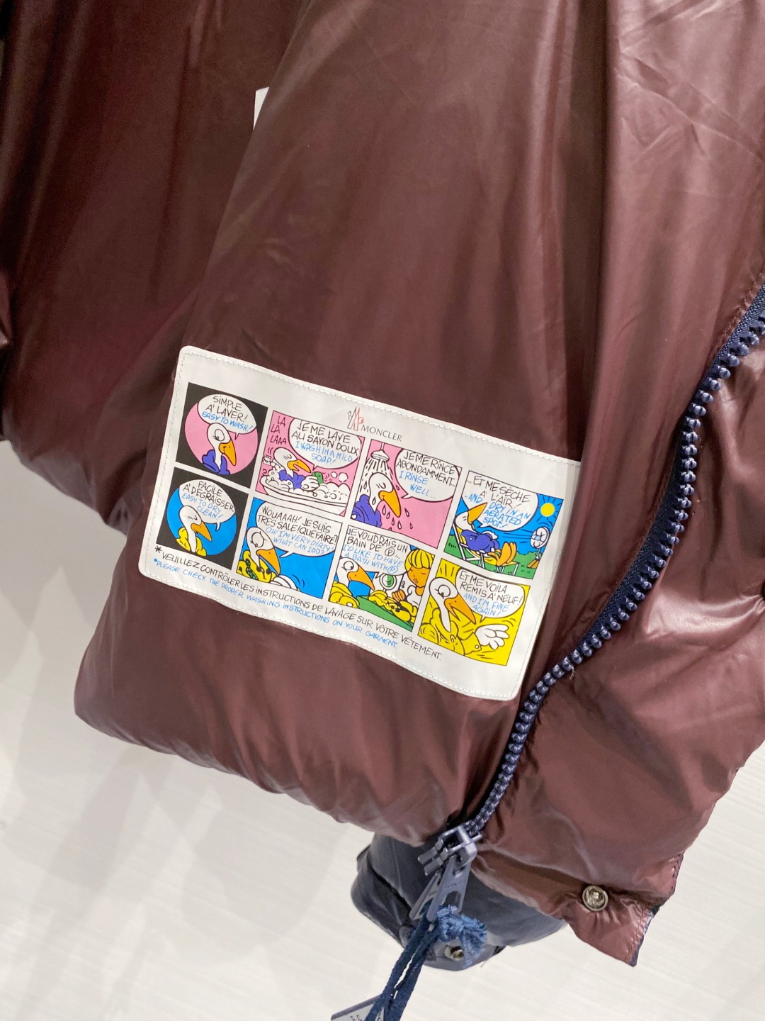 【鹅绒】Moncler 蒙口高端品鉴臻品！欧标90保暖白鹅绒填充男士羽绒服外套整体的造型设计依然传承了M