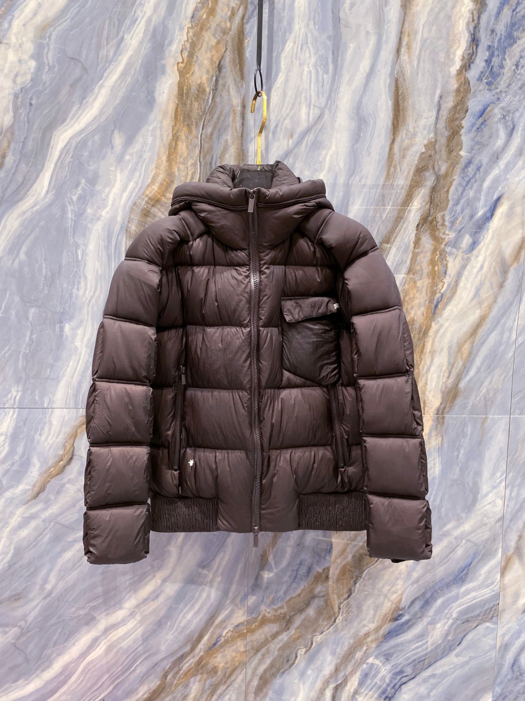 Dior 迪奥 🆕🆕🆕25年冬季最新羽绒服立体剪裁廓形版型上身显瘦帅气！胸前小logo设计、时尚感极强。