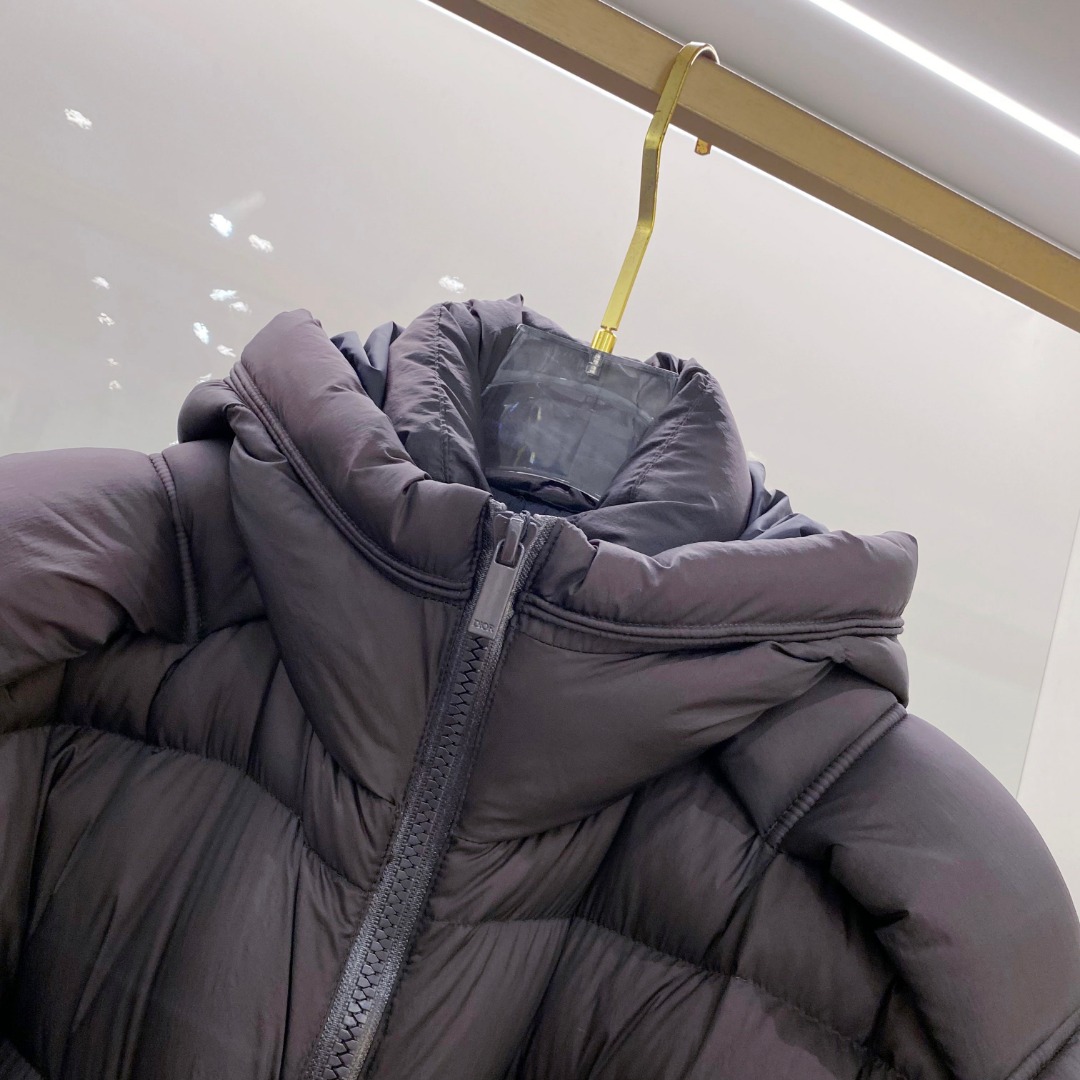 Dior 迪奥 🆕🆕🆕25年冬季最新羽绒服立体剪裁廓形版型上身显瘦帅气！胸前小logo设计、时尚感极强。