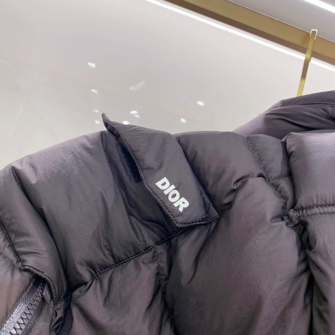Dior 迪奥 🆕🆕🆕25年冬季最新羽绒服立体剪裁廓形版型上身显瘦帅气！胸前小logo设计、时尚感极强。