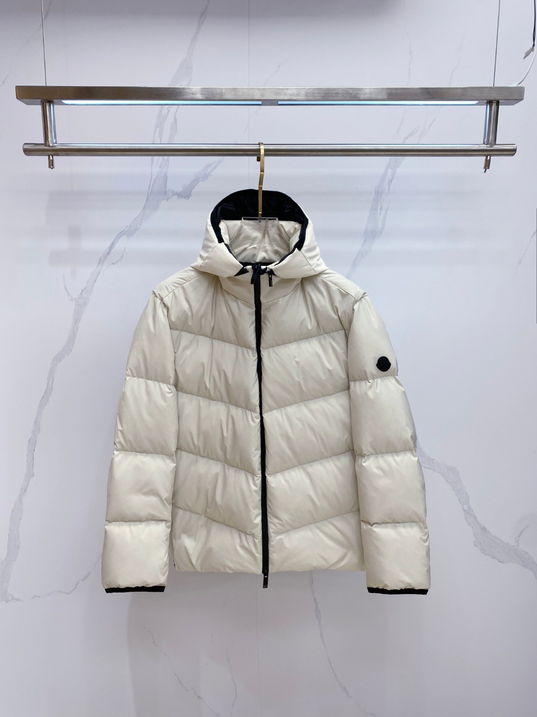 Moncler Forez蒙口2025男士连帽短款羽绒夹克外套.(连帽可脱卸.可变立领夹克)特级鹅绒填充