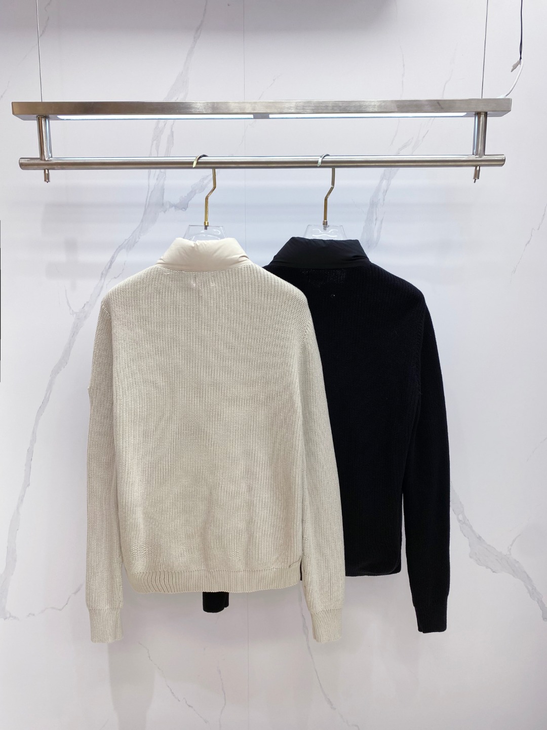 Moncler 蒙口 2025年秋冬新款羽绒服，针织拼接羽绒服采用新国标95白鸭绒，秋冬新品内搭神器！在