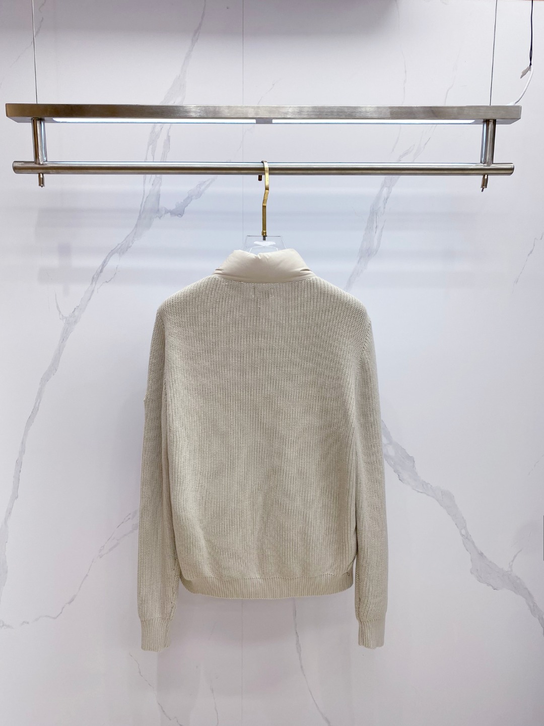 Moncler 蒙口 2025年秋冬新款羽绒服，针织拼接羽绒服采用新国标95白鸭绒，秋冬新品内搭神器！在