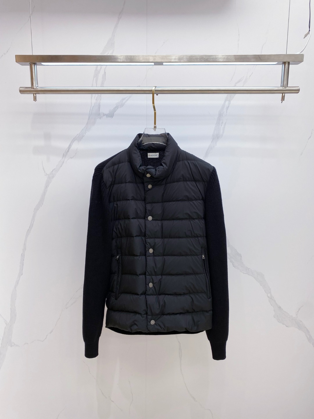 Moncler 蒙口 2025年秋冬新款羽绒服，针织拼接羽绒服采用新国标95白鸭绒，秋冬新品内搭神器！在