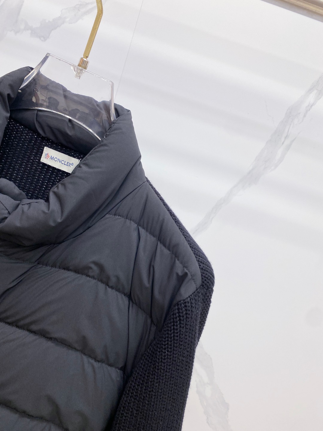 Moncler 蒙口 2025年秋冬新款羽绒服，针织拼接羽绒服采用新国标95白鸭绒，秋冬新品内搭神器！在