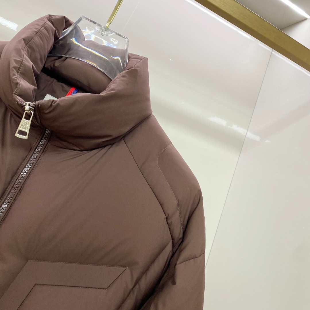 特级羽绒⬆️Moncler Matt Black3144欧洲限定款.2025全新重工机甲风异型裁剪立领羽