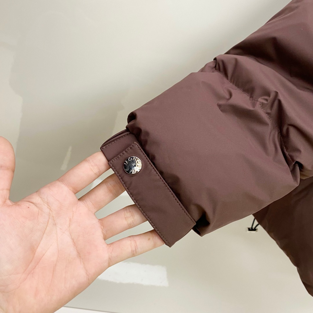 特级羽绒⬆️Moncler Matt Black3144欧洲限定款.2025全新重工机甲风异型裁剪立领羽