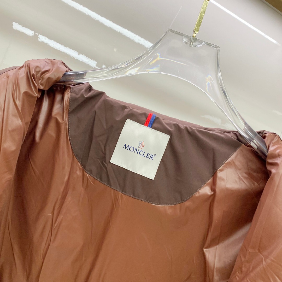 特级羽绒⬆️Moncler Matt Black3144欧洲限定款.2025全新重工机甲风异型裁剪立领羽