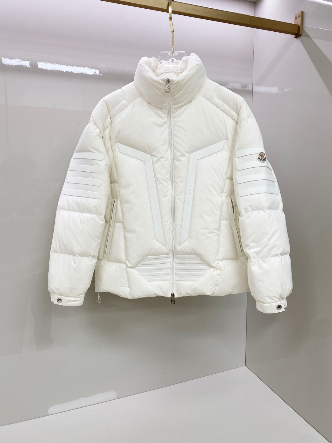 特级羽绒⬆️Moncler Matt Black3144欧洲限定款.2025全新重工机甲风异型裁剪立领羽