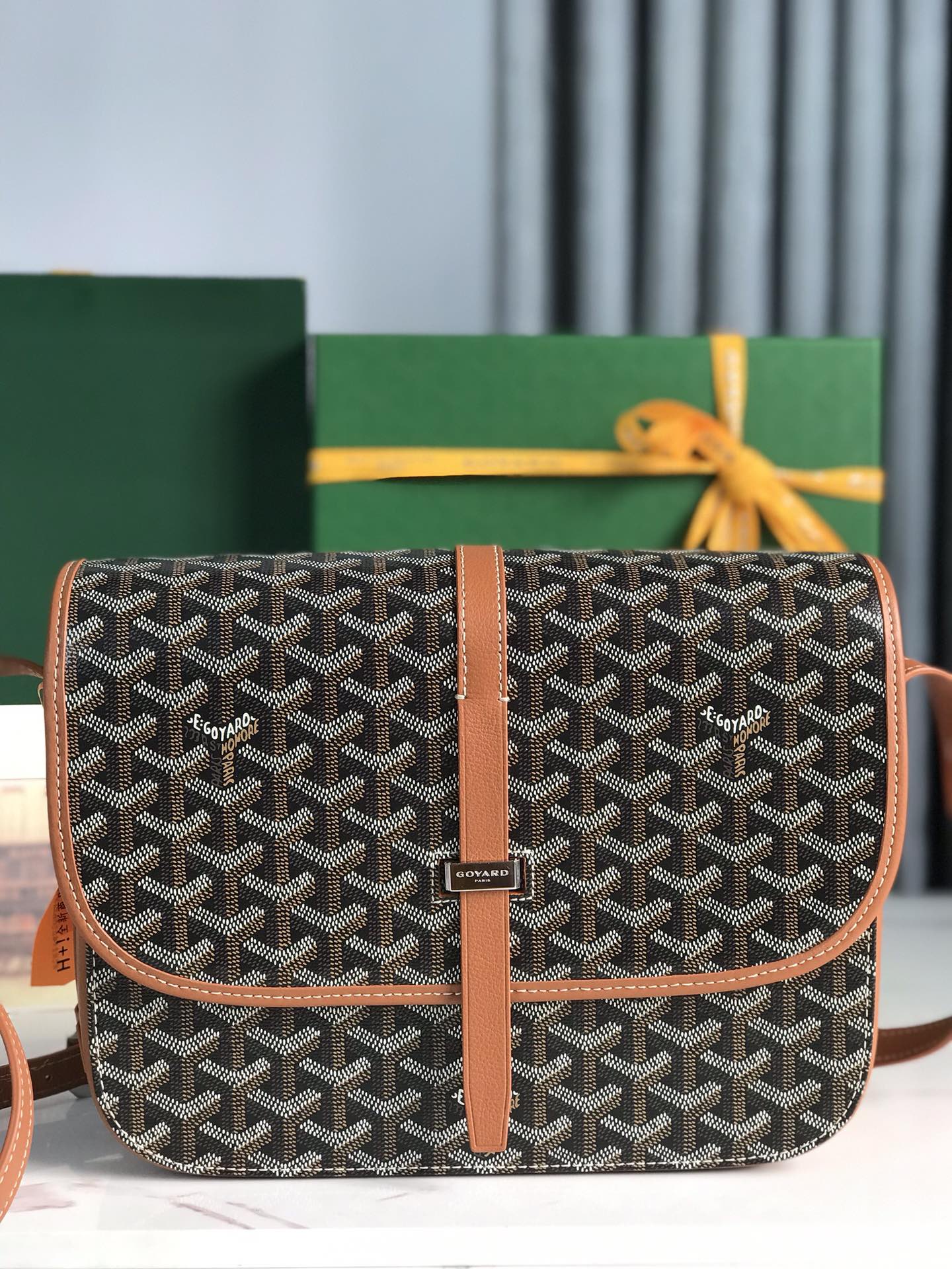 Goyard Borse Messenger Tutto acciaio Cotone Lino Fashion GY020183