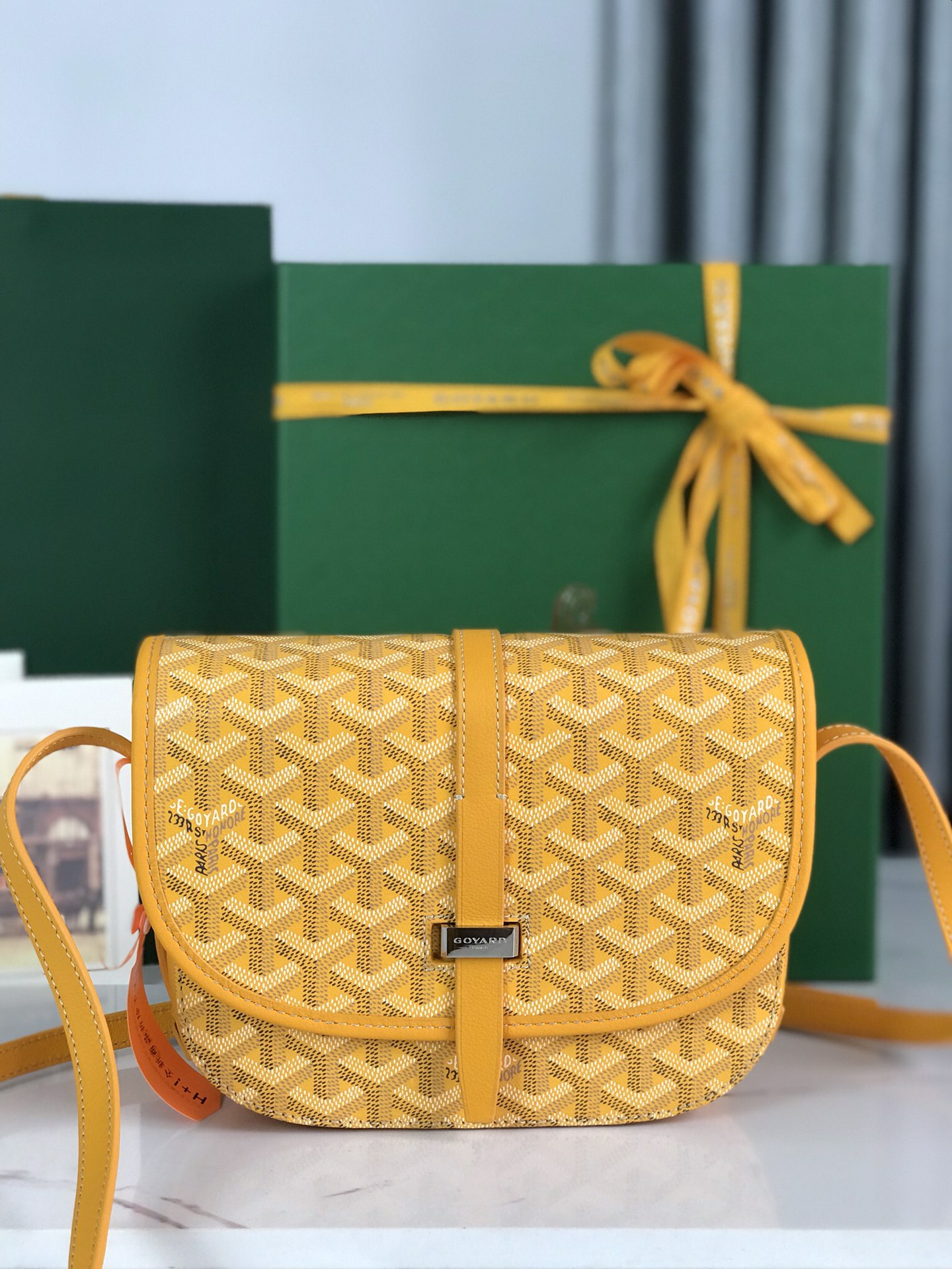 Il migliore
 Goyard Borse Messenger Tutto acciaio Cotone Lino Fashion GY020198