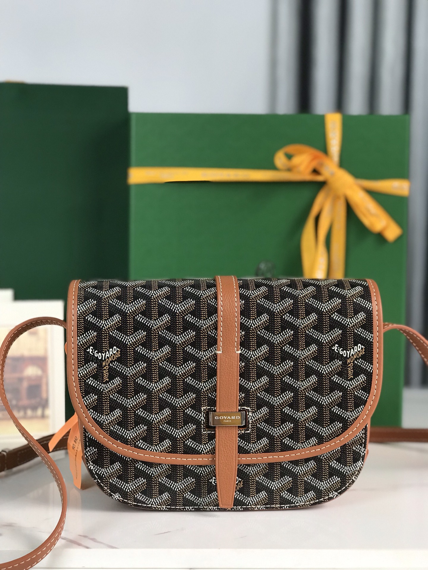 Goyard Borse Messenger Tutto acciaio Cotone Lino Fashion GY020198