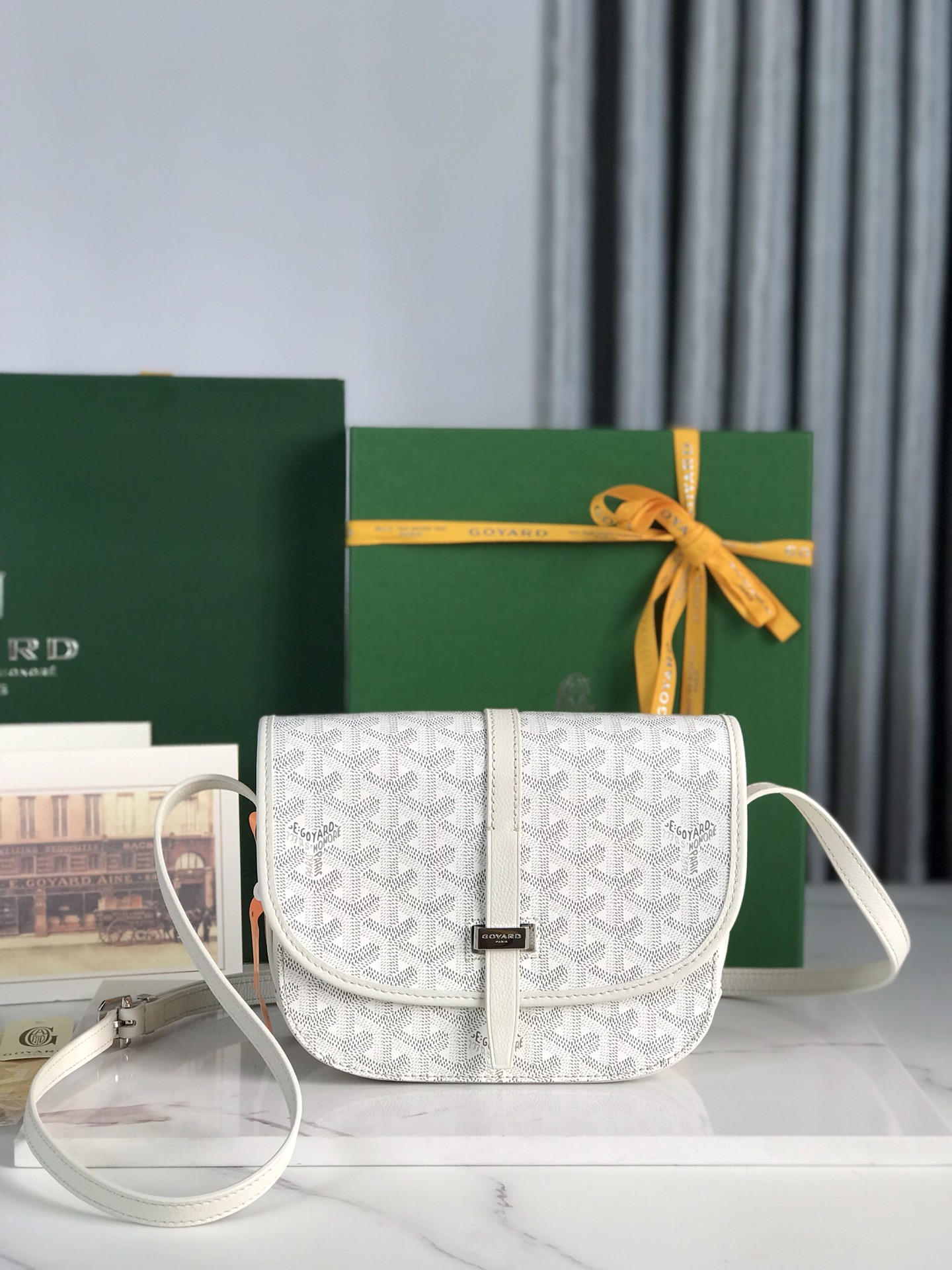 Goyard Borse Messenger Tutto acciaio Cotone Lino Fashion GY020198