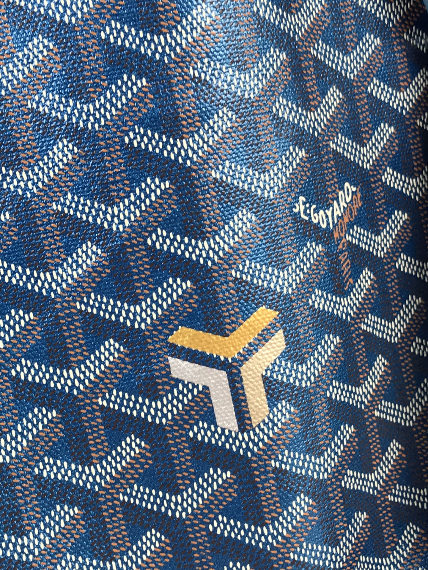 Goyard Style Blue Hobo Bag Bags Hobo Bag detail image 4 from source 759529