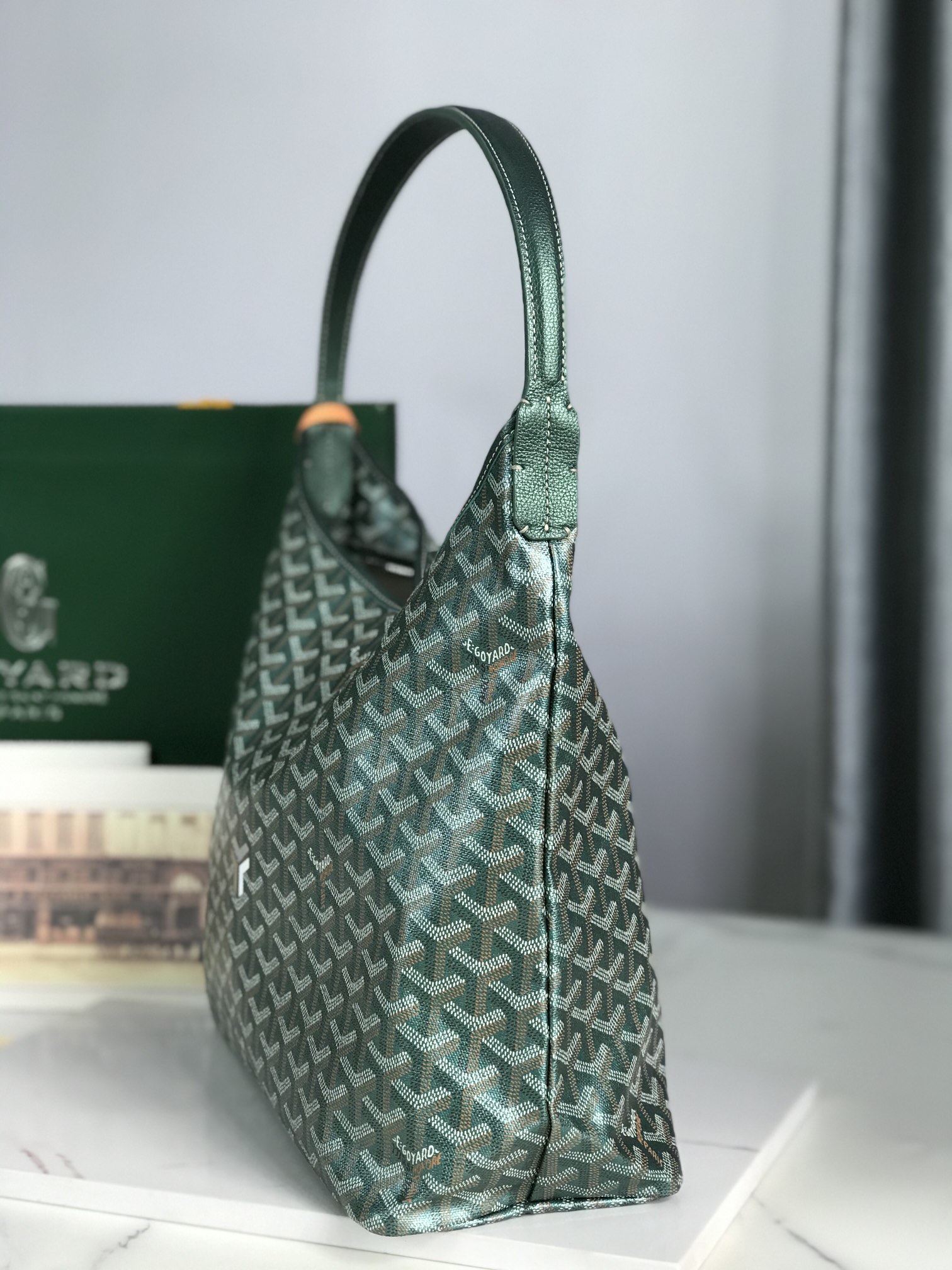 Goyard Style Blue Hobo Bag Bags Hobo Bag detail image 2 from source 759530