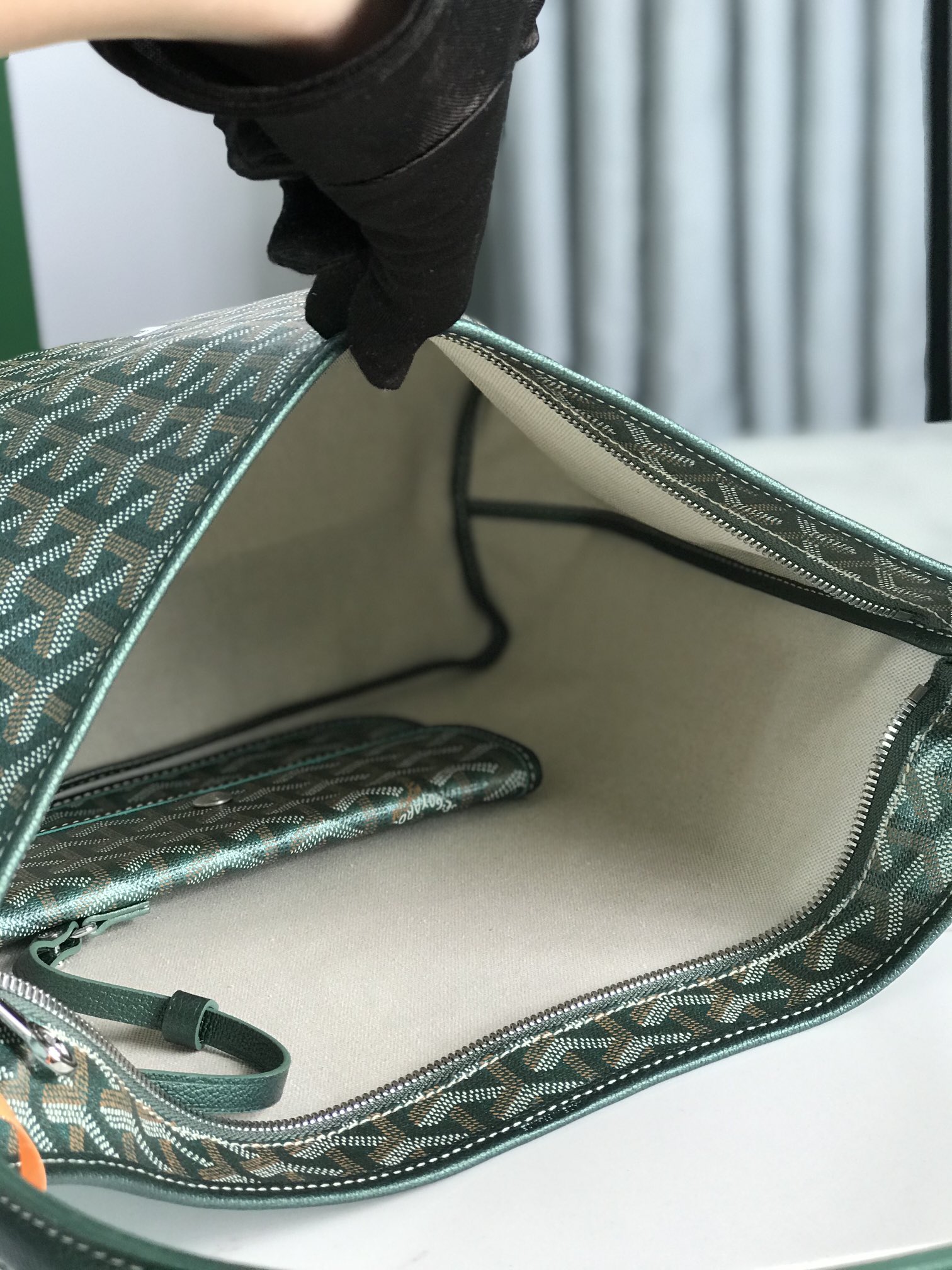 Goyard Style Blue Hobo Bag Bags Hobo Bag detail image 8 from source 759530