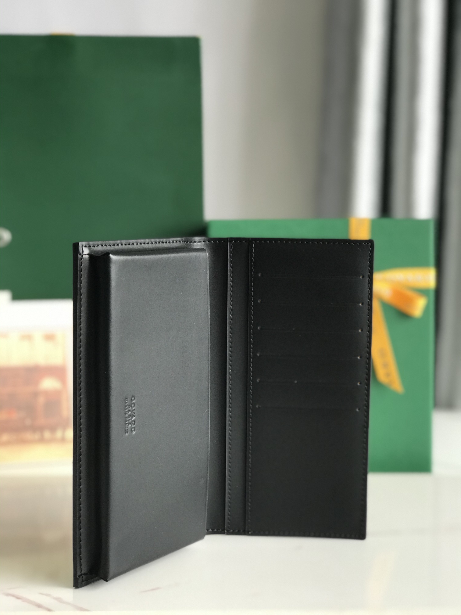 Goyard Saint-Lambert Phone Pouch in Goyardine Canvas with Leather Trim 6 i1751286738 5654 5