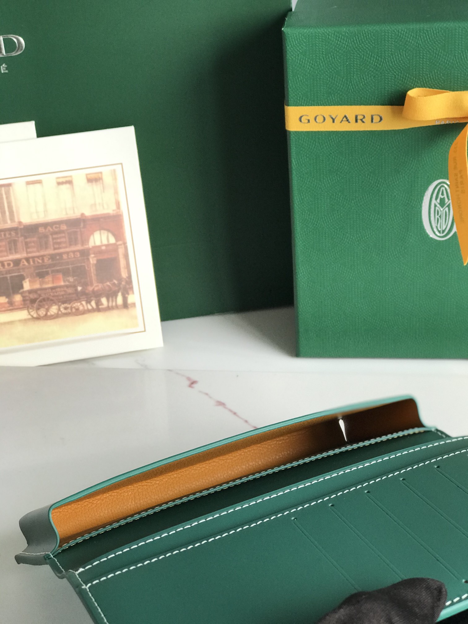 Goyard Saint-Lambert Phone Pouch in Goyardine Canvas & Calfskin Leather 8 i1751347245 3534 3