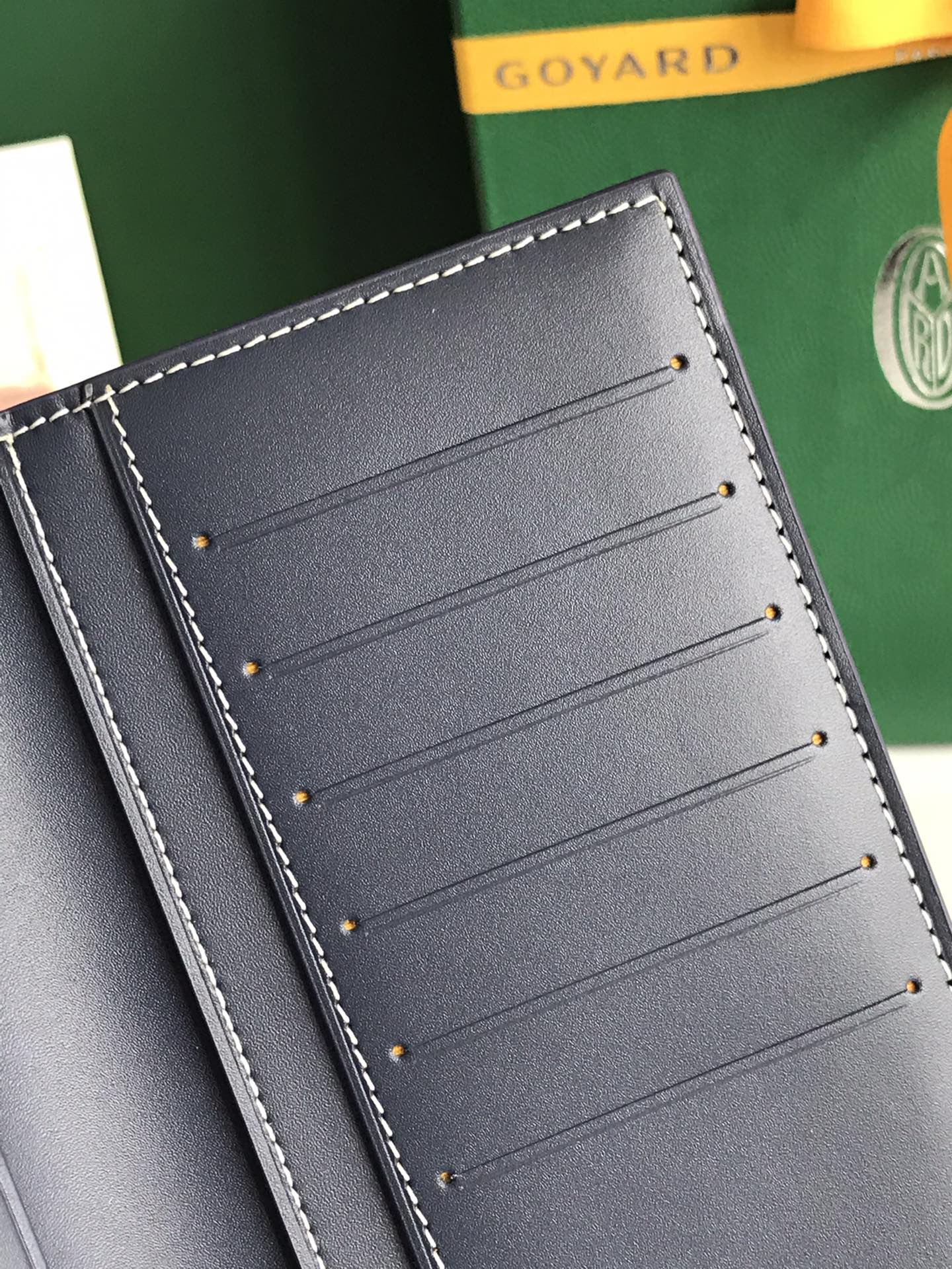 Goyard Saint-Lambert Phone Pouch in Goyardine Canvas & Calfskin Leather 7 i1751348019 4812 2