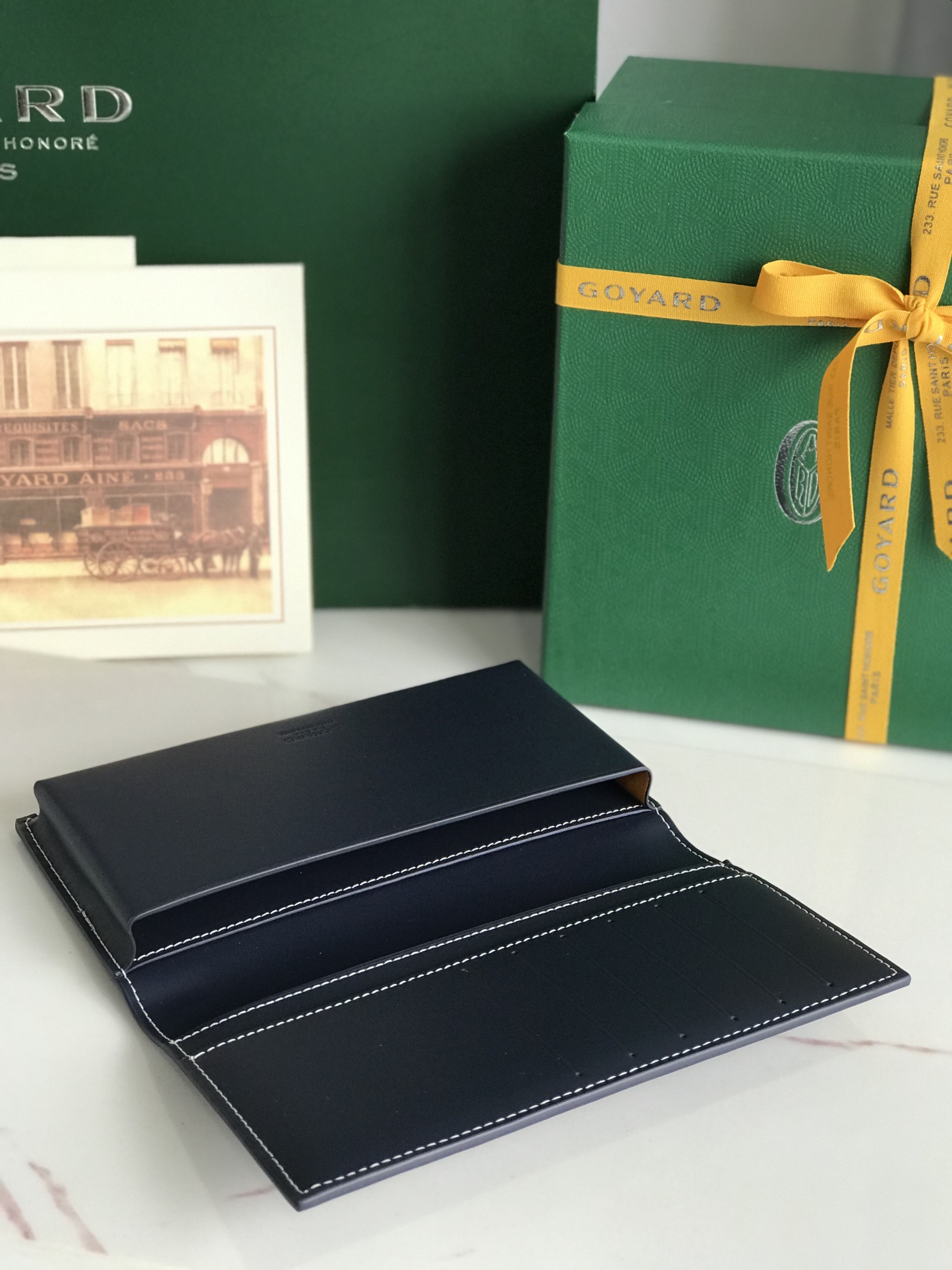 Goyard Saint-Lambert Phone Pouch in Goyardine Canvas & Calfskin Leather 9 i1751348019 805 5