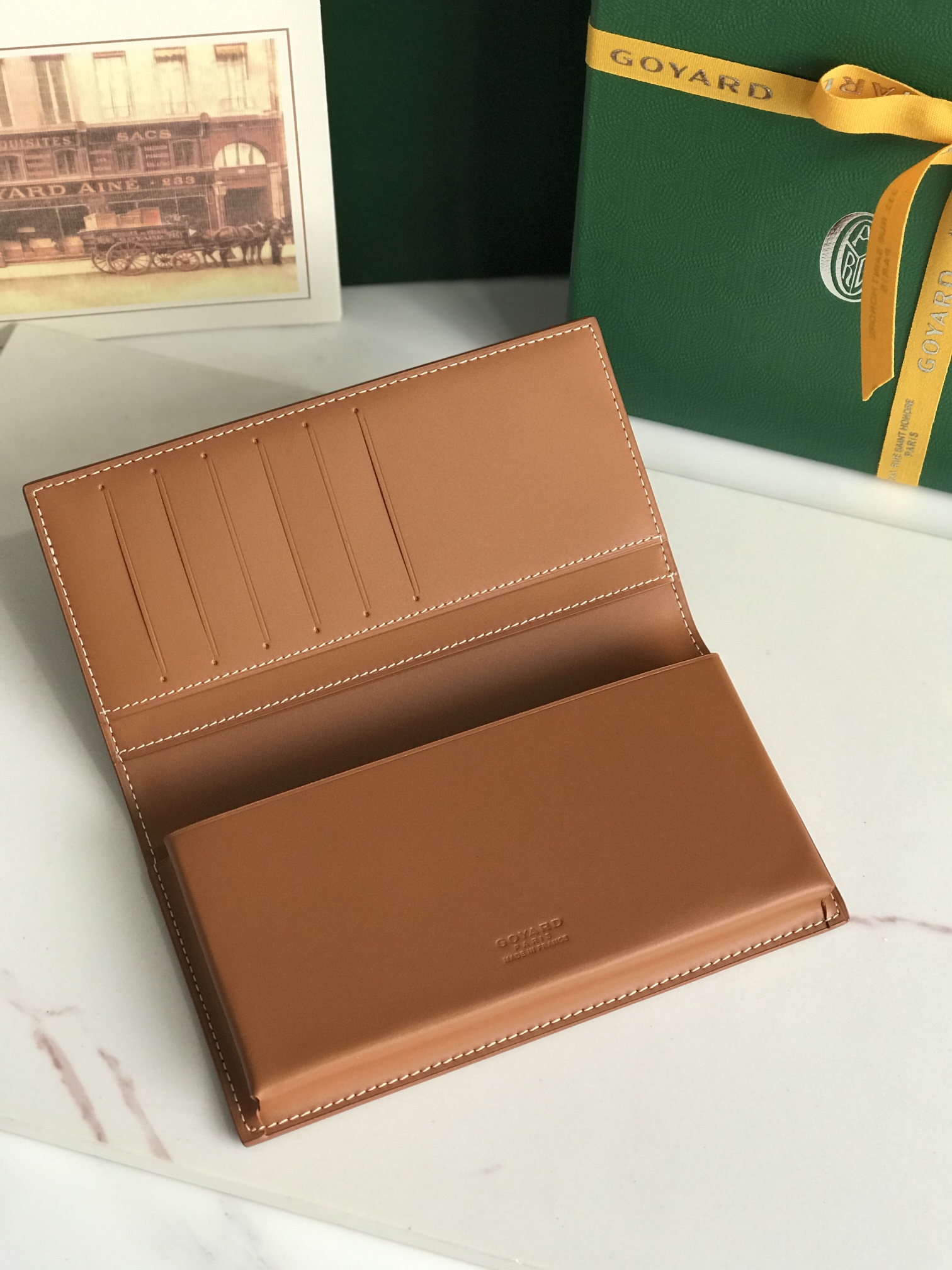 Goyard Saint-Lambert Phone Pouch: Goyardine Canvas & Calfskin Leather, Compact Design 7 i1751348445 9494 0