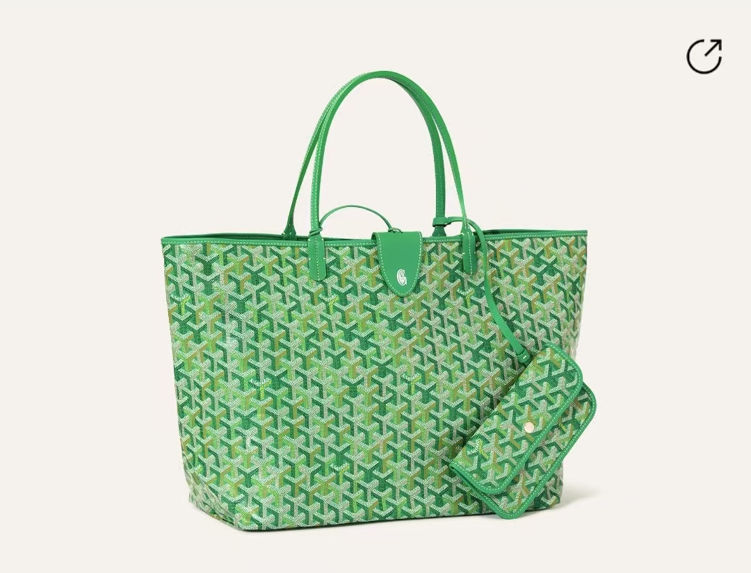 NO:763553,The 2O26 limited edition SAINT LOUIS large bag is made of limited-edition colorful GOYARDINE canvas for four seasons. It is inspired by the gorgeous tones of the four seasons and launched in four colors. The colorful GOYARDINE canvas replaces the conventional three-color design with a Y-shaped pattern in six colors. Whether it is refined and elegant or casual, low-key and restrained or eye-catching,  SAINTLOUIS large handbags can be perfectly adapted to various occasions. They are extremely light and can be used on both sides. They are equipped with a 'CROC' leather bag to ensure the safety of items and come with a removable inner bag. 10, special grade Goya, louis vuitton, saint laurent198609092O26限量版SAINT LOUIS大号包袋,采用限定四季炫彩GOYARDINE帆布打造,灵感源自绚烂的四季色调从而推出四款配色.多彩GOYARDINE帆布以六种配色的Y字纹取代常规的三色设计.无论是精致优雅或休闲随性,低调内敛或夺目亮眼, SAINTLOUIS大号手袋皆能完美适配各种场合.轻盈至极且可双面使用,配有“CROC”皮革包夹确保物品安全,并附有可拆卸内袋.10,特级戈雅,louis vuitton,saint laurent,Bag