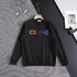 Celine Clothing Sweatshirts Black White Embroidery Unisex Fall/Winter Collection Vintage