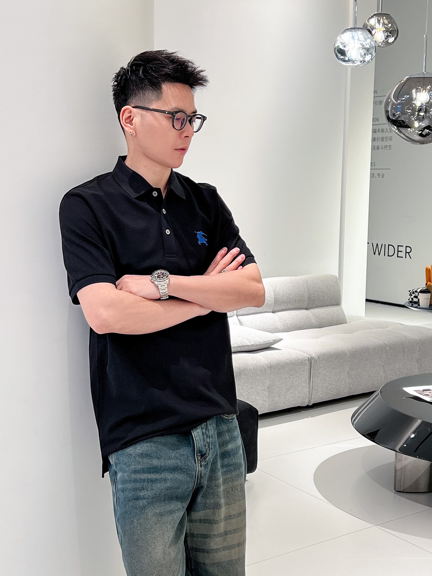 巴宝莉 2025ss夏季新款字母标识刺绣logo男士翻领Polo衫！经典商务男款，高端男装的天花板级别的