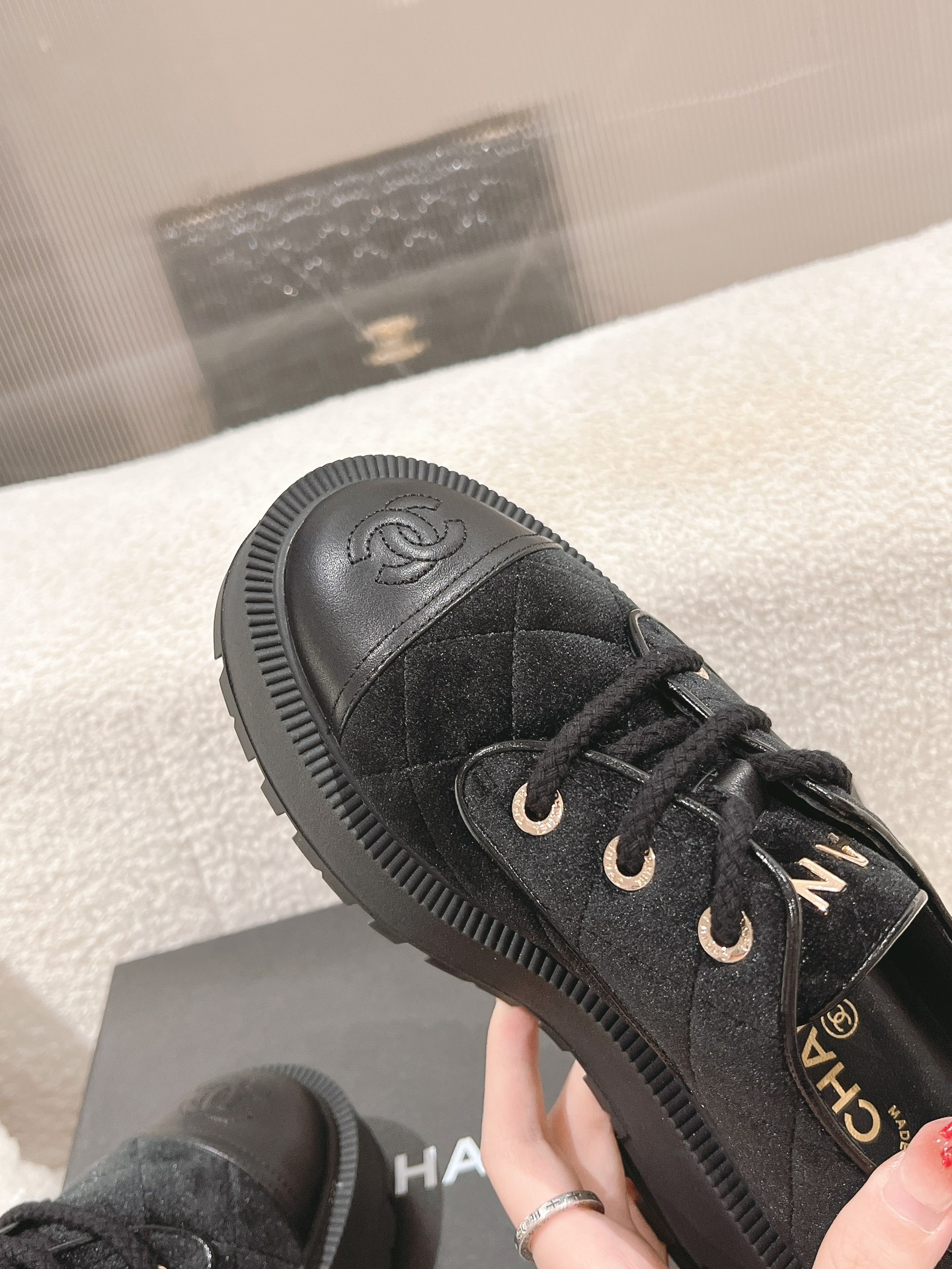 alta versión de los zapatos individuales botas cortas 2024 pequeño incienso otoño invierno esta temp