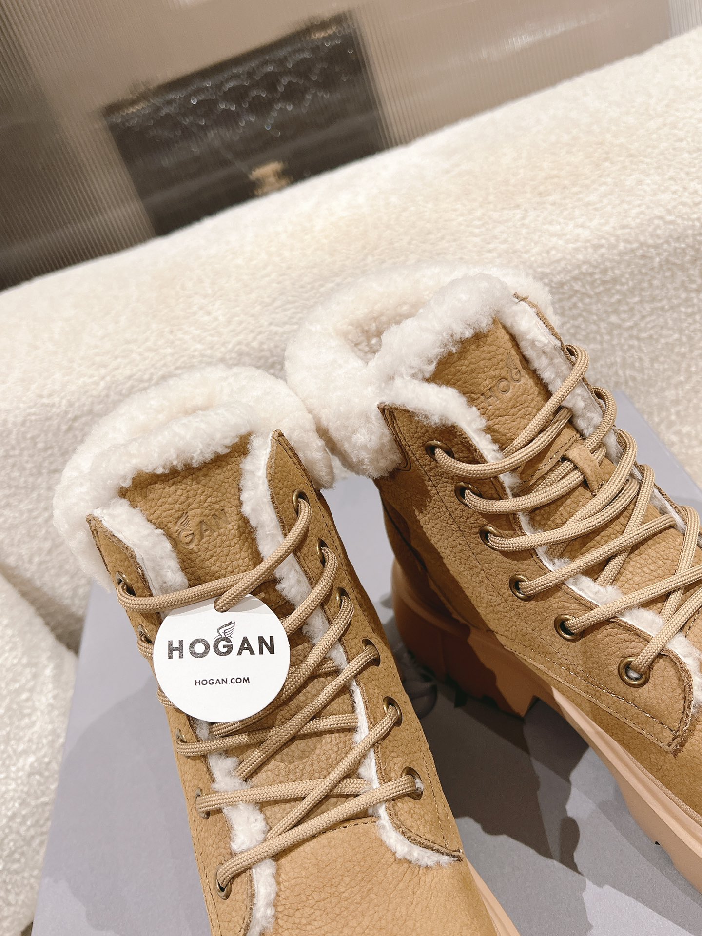 High-End Hogan Winter Boots: Lightweight Snow and Martin Styles, Sizes 5-40. - 图片 6